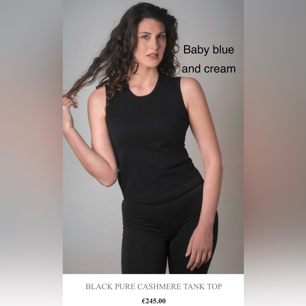 Black Sleeveless Top
